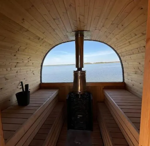 بيت للعطل Privaatne 180 Kraadise Merevaatega Maja Ja Saun *